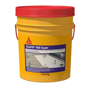SikaFill 100 Super gris impermeabilizante acrílico para cubiertas, techos y terrazas 22KG