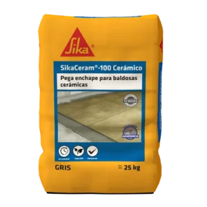 SikaCeram-100 Ceramico Gris pega enchape para baldosas cerámicas 25KG