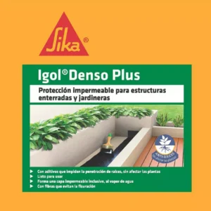 Sika Igol Denso Plus impermeabiliza estructuras de concreto bajo tierra 18 KG