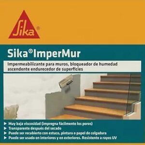 Sika ImperMur tratamiento para muros con humedad ascendente 4KG