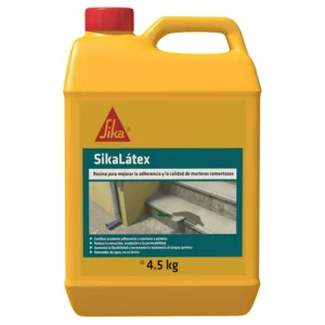SikaLatex aditivo mejorador de adherencia para mortero 4.5Kg