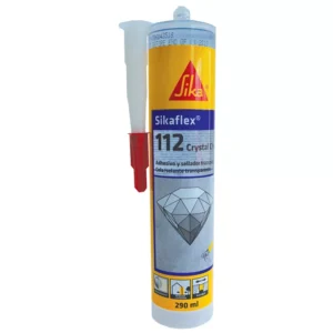 Sikaflex-112 Crystal Clear adhesivo y sellador multipropósito 290ML